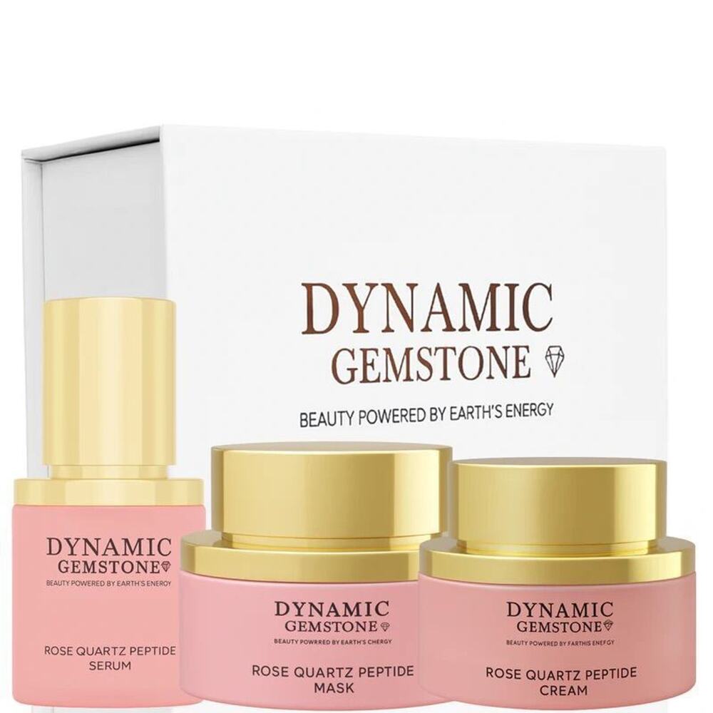 Dynamic Topaz Rose Quartz Set